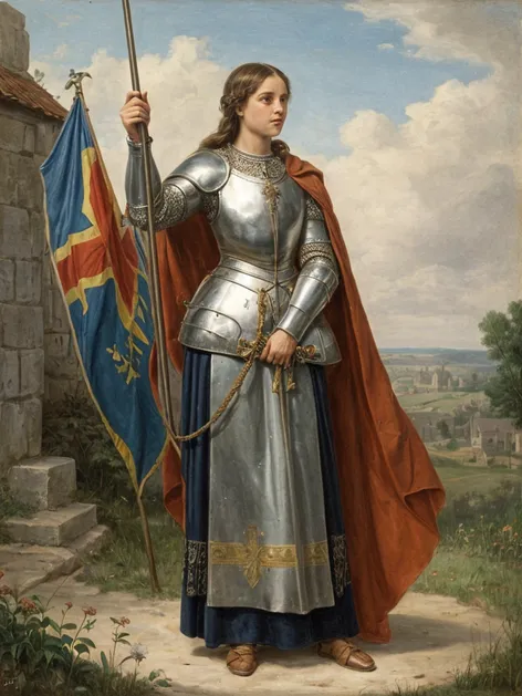 Joan of arc standing