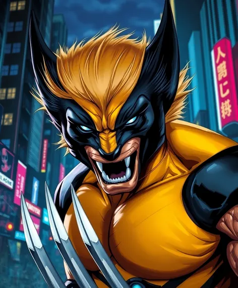 blonde wolverine