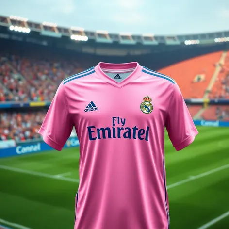 real madrid pink jersey