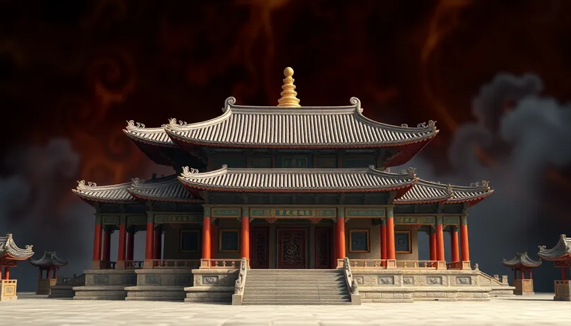 shaolin temple 3d model