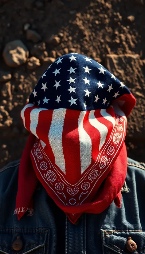 american flag bandana