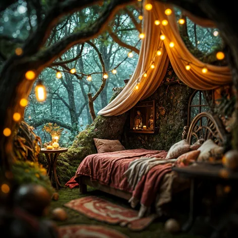 fantasy bedroom in the