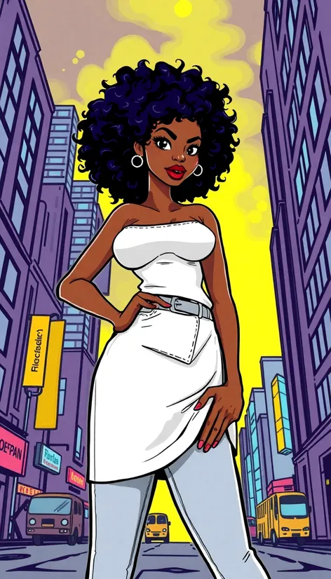 black woman cartoon