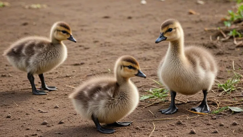 baby geese