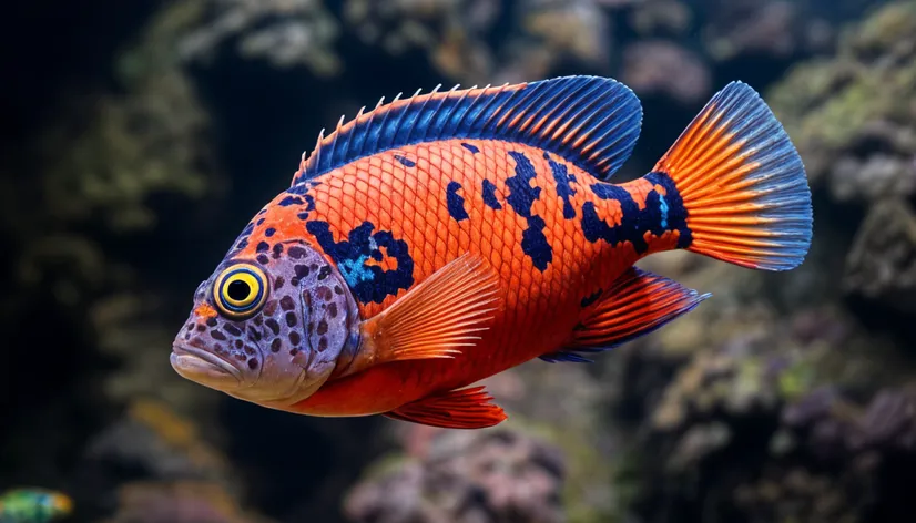 convict cichlid