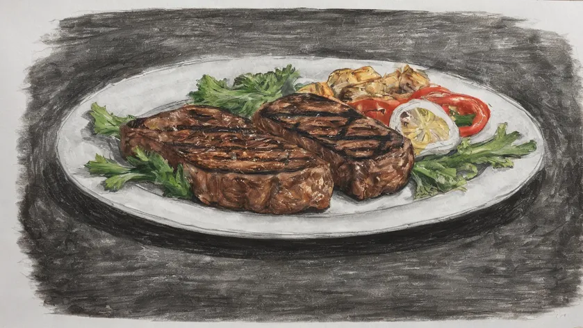 grill drawing