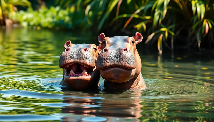 cute hippo photos