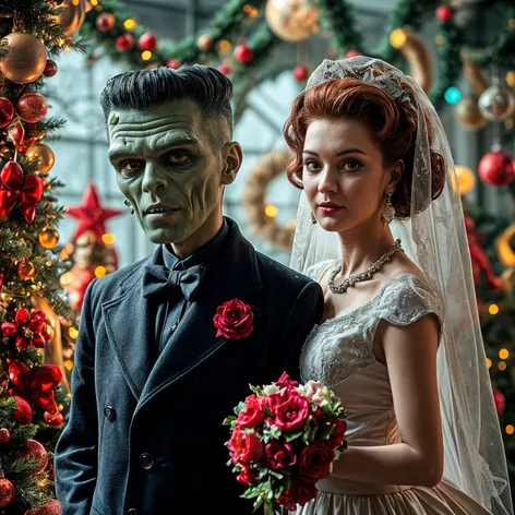 rockabilly frankenstein and bride