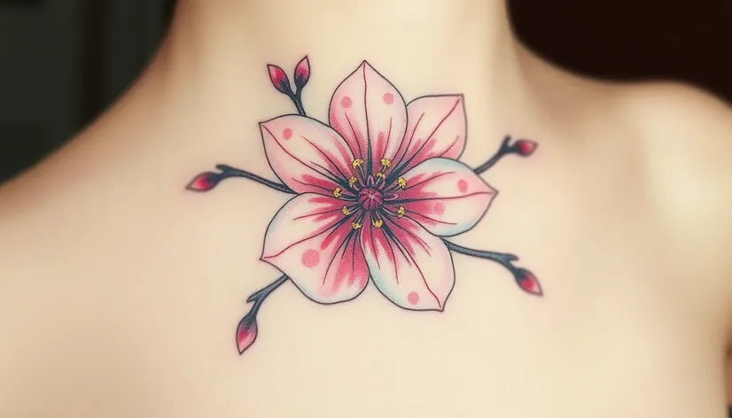 tattoo sakura flower