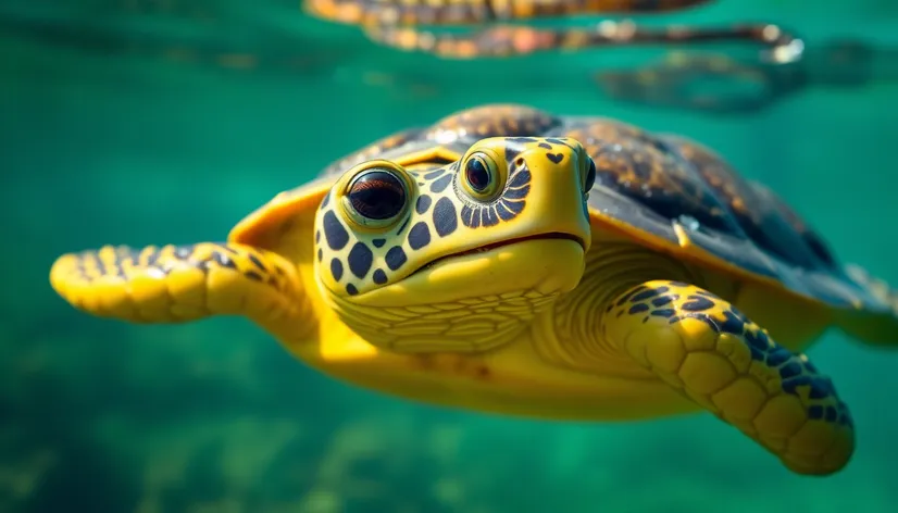 yellow turtle