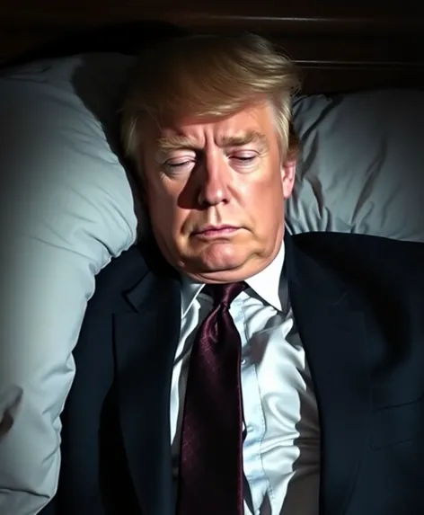 sleeping trump