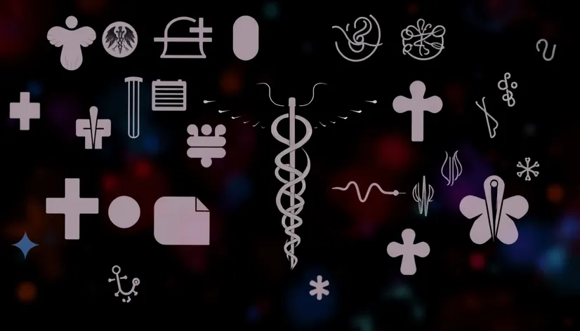 medical symbols silhouette png