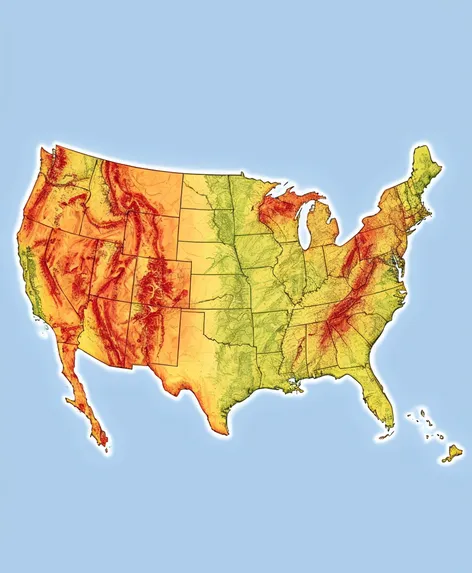 mapa de los estados