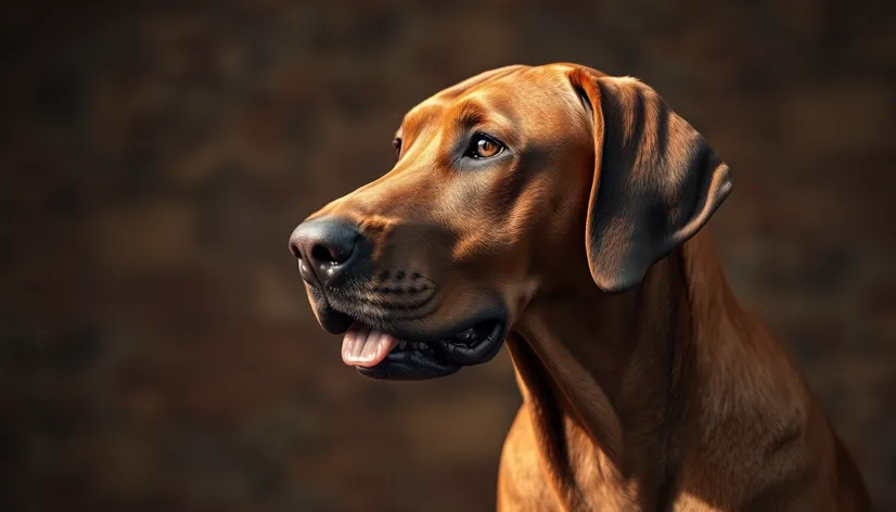 stuffed rhodesian ridgeback