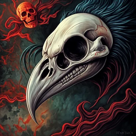 bird skull