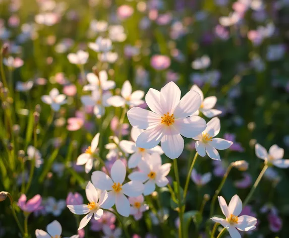 little yellow flowers