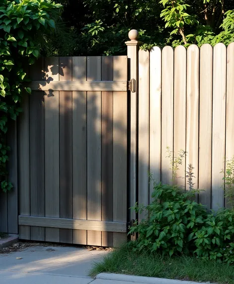 privacy fence gate