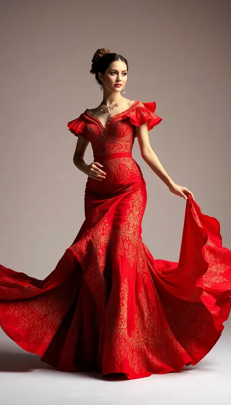 spanish dance dress