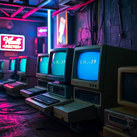 old computers background wallpaper