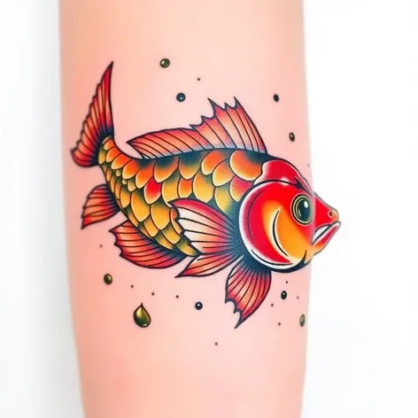 coy fish tattoo