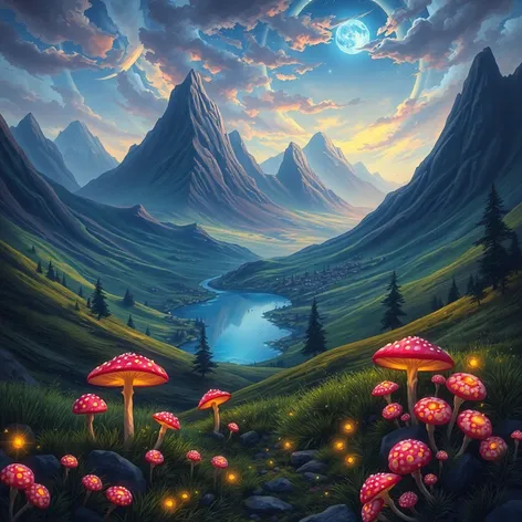 magic fantasy landscapes