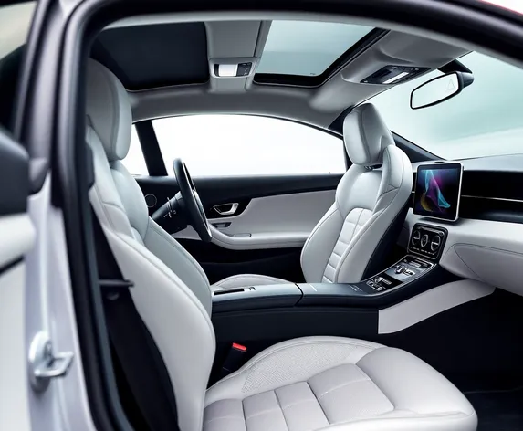 amg gt white interior