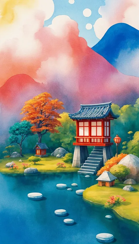 studio ghibli backgrounds