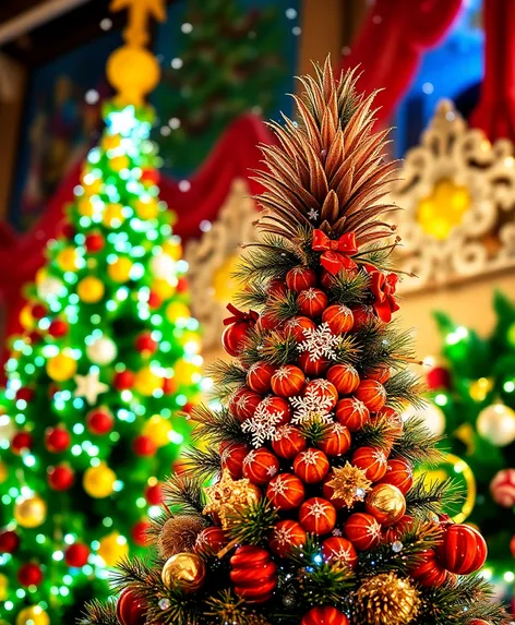 pineapple christmas tree