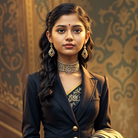 Indian girl in formals