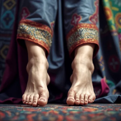 hijab feet