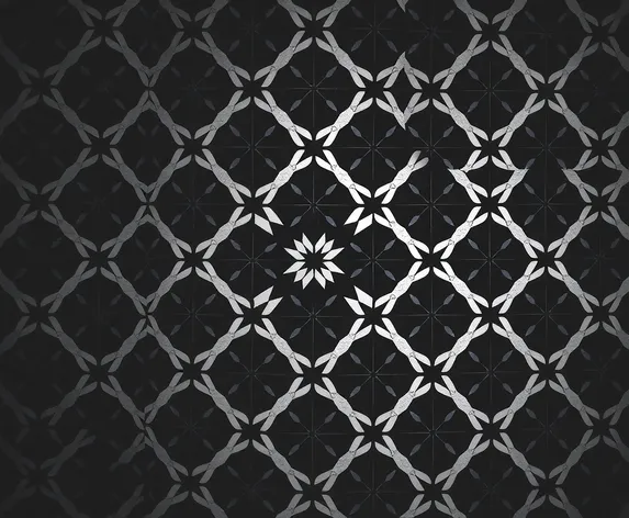 black with white pattern