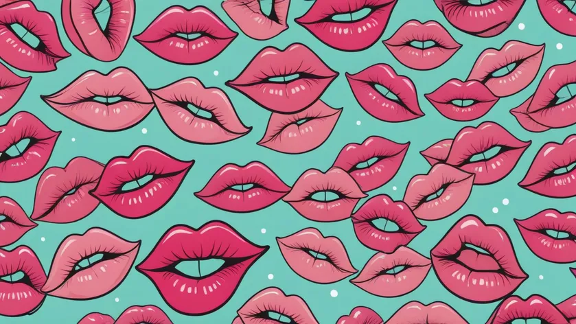 cartoon lips