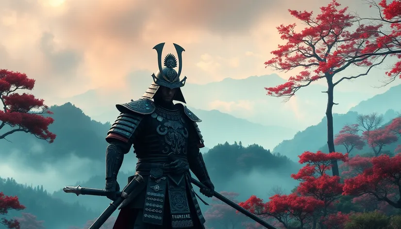 fantasy samurai art