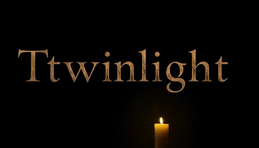 twilight font