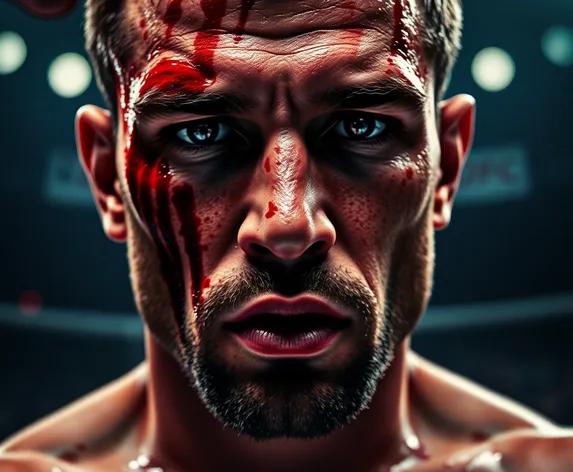 bloody face ufc