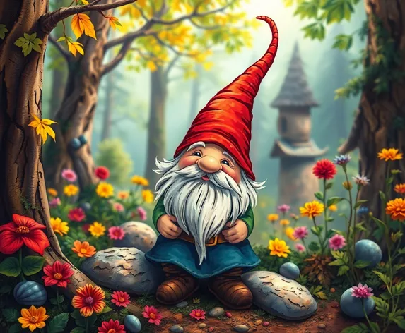 gnome drawing