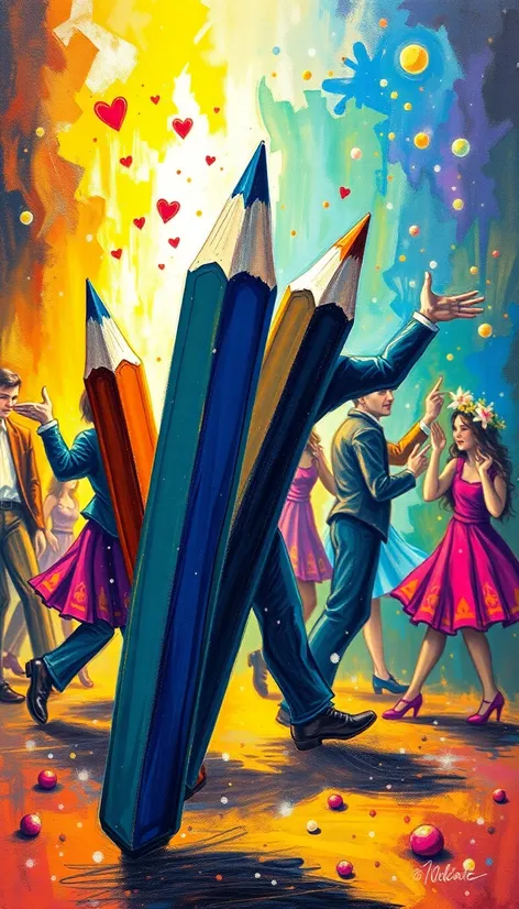 pencil dance