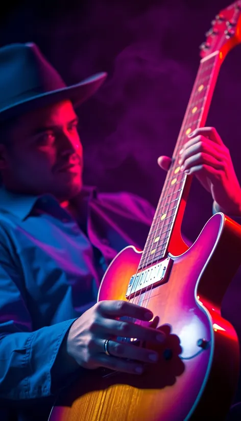 blues guitar jazz music