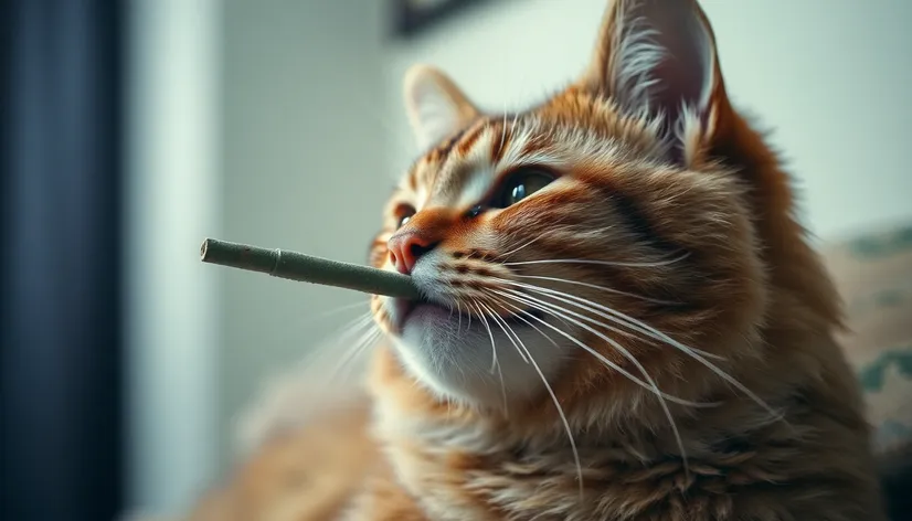 cat smoking a joint