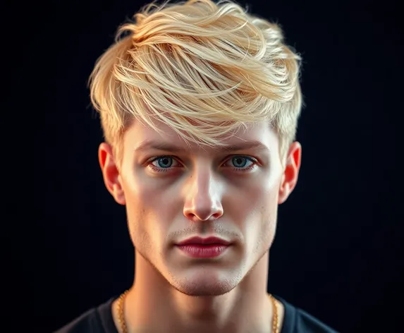 male haircuts blonde