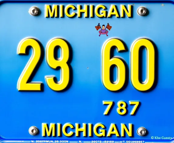 michigan plate number search