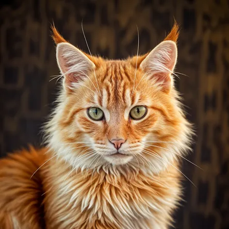 norwegian forest cat orange