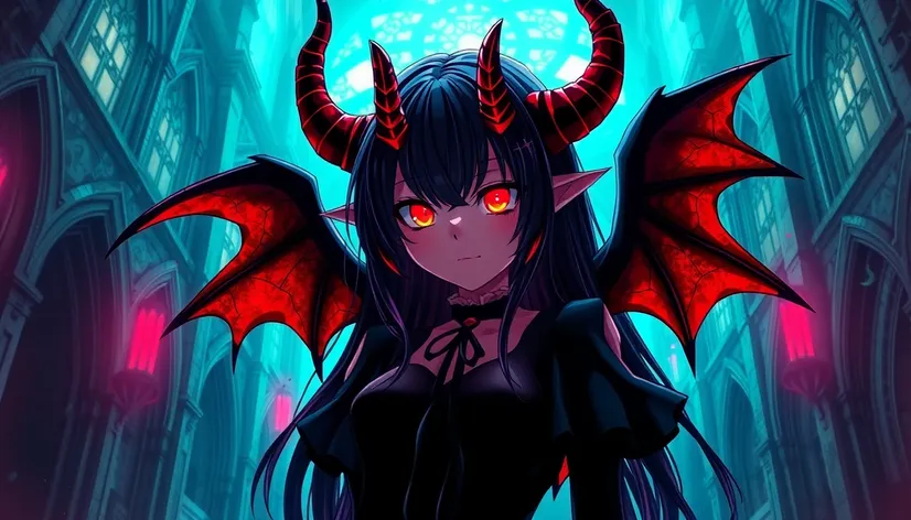 demon anime girl