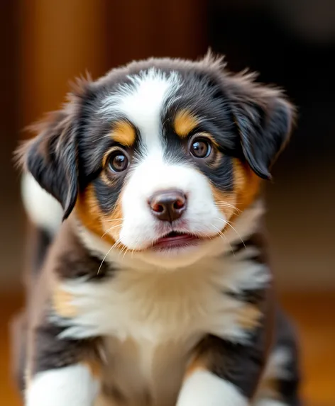 swiss mountain dog puppy