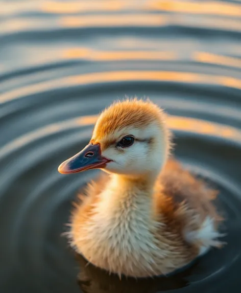 drawing a duckling