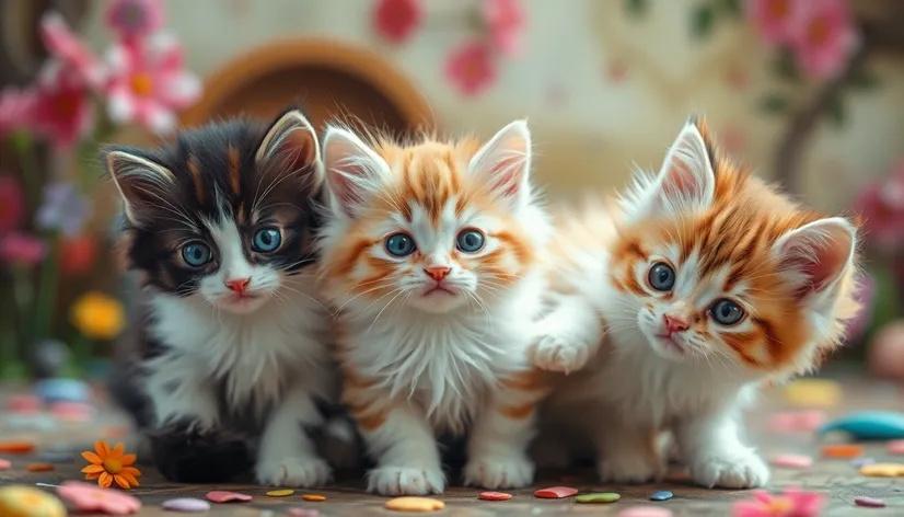 fluffy kittens