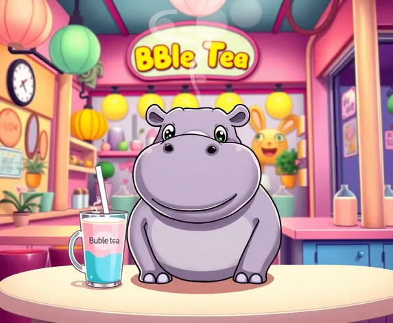 hippo bubble tea