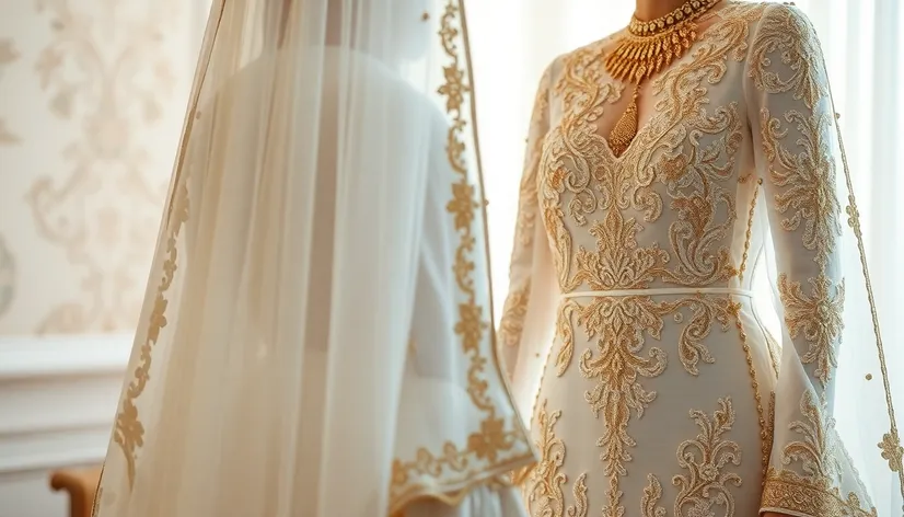 muslim wedding dress