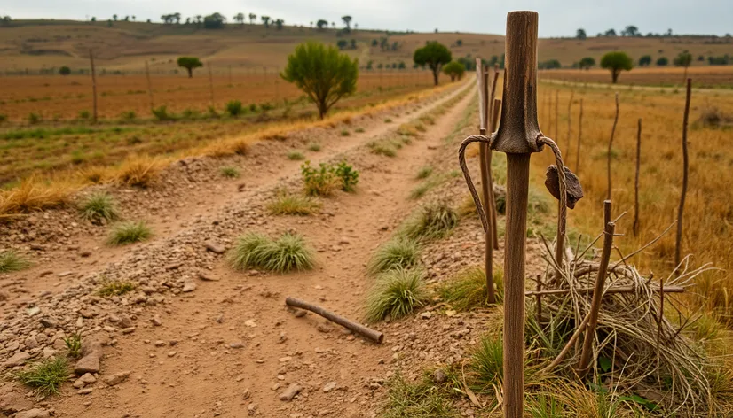 wooden pitchfork