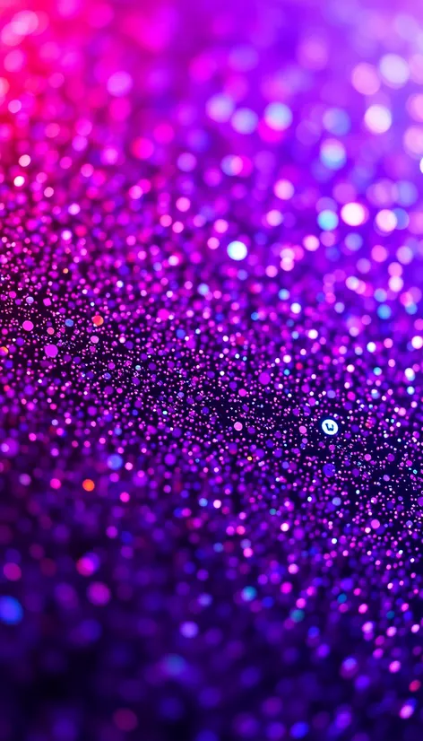 purple glitter background